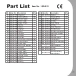 Предварительный просмотр 39 страницы M7 QD-221 Manual