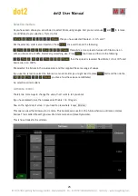 Preview for 25 page of MA lighting Dot 2 User Manual