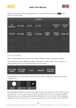 Preview for 60 page of MA lighting Dot 2 User Manual