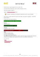 Preview for 292 page of MA lighting Dot 2 User Manual