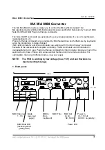 Preview for 3 page of MA lighting Mini-Midi-Converter User Manual