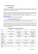 Preview for 4 page of Maaselan Kone Oy Hakki Pilke 37 Series Instructions For Assembly, Operation And Maintenance