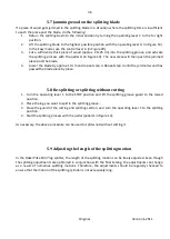 Preview for 36 page of Maaselan Kone Oy Hakki Pilke 37 Series Instructions For Assembly, Operation And Maintenance