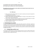 Preview for 40 page of Maaselan Kone Oy Hakki Pilke 37 Series Instructions For Assembly, Operation And Maintenance