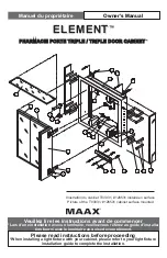 Предварительный просмотр 1 страницы MAAX 126531 Owner'S Manual