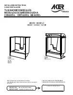 MAAX AKER 141000 Installation Instructions Manual preview