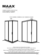 MAAX Imagine 4836 Installation Instructions And User Manual preview