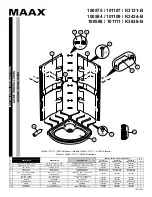 MAAX K3131-B Installation Instructions Manual предпросмотр