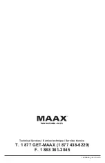 Предварительный просмотр 16 страницы MAAX TV3031 Owner'S Manual