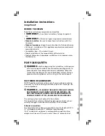 Preview for 9 page of mabe CM6031XWW Owner'S Manual & Installation Instructions