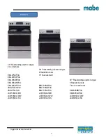 Preview for 7 page of mabe EML27WWF0 Service Manual