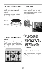 Preview for 57 page of mabe JEM1758 Use & Care Manual