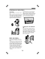 Предварительный просмотр 21 страницы mabe RMC425NESY0 Owner'S Manual