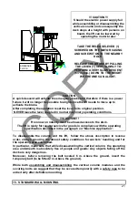 Предварительный просмотр 21 страницы Maber MB500/120-SP Instruction And Maintenance Manual