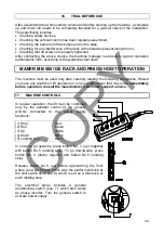 Предварительный просмотр 24 страницы Maber MB500/120-SP Instruction And Maintenance Manual