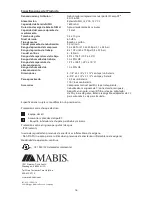 Предварительный просмотр 16 страницы MABIS CompXP 40-136-000 Manual Book