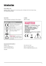 Preview for 3 page of MABTECH IRIS FluoroSpot reader Operating Instructions Manual