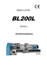 Mac Afric BL200L Operation Manual preview