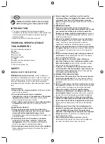 Предварительный просмотр 6 страницы Mac Afric TNAILA-001 Original Instructions Manual