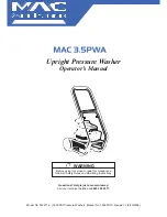 Mac allister 020271-0 Operator'S Manual preview