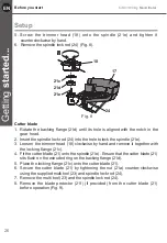 Предварительный просмотр 26 страницы Mac allister MBC3630 Original Instructions Manual