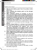 Preview for 14 page of Mac allister MGS1815-Li Manual