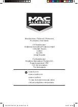 Preview for 38 page of Mac allister MPWP1800-3 Instructions Manual