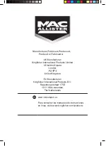 Preview for 126 page of Mac allister MPWP2200 Original Instructions Manual