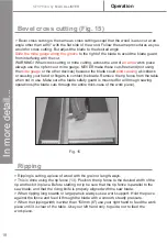 Preview for 19 page of Mac allister MTSP800A Manual