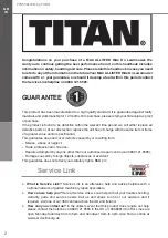 Предварительный просмотр 2 страницы Mac allister Titan TTK550LWM Owner'S Manual