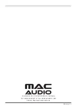 Предварительный просмотр 16 страницы MAC Audio BT FORCE 116 Owner'S Manual/Warranty Document