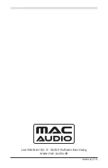 Предварительный просмотр 57 страницы MAC Audio LiL'BiG Owner'S Manual