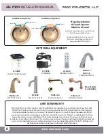 Preview for 8 page of Mac Faucets PYOS Series Installation Manual