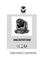 Mac Mah MACSPOT100 User Manual предпросмотр