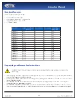 Предварительный просмотр 3 страницы Mac Medical IVS-3002 Instruction Manual