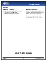 Preview for 3 page of Mac Medical PS307237-1000 Instruction Manual