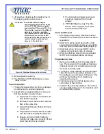 Preview for 2 page of Mac Medical PT1000 Preparations For Using