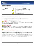 Предварительный просмотр 3 страницы Mac Medical PT1001 Instruction Manual