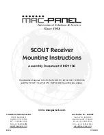 Предварительный просмотр 1 страницы MAC Panel SCOUT Mounting Instructions