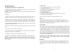 Preview for 4 page of MAC PARA PASHA II User Manual