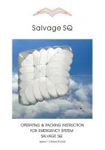 Предварительный просмотр 1 страницы MAC PARA Salvage SQ 110 Operating Instructions Manual