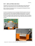 Preview for 8 page of MAC Rail MAC-859 Instructions Manual