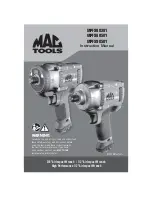 MAC TOOLS 3/8 inch Air Impact Wrench Instruction Manual preview