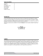 Preview for 8 page of MAC TOOLS 5000LM Pro SPOT Operation And Maintenance Manual