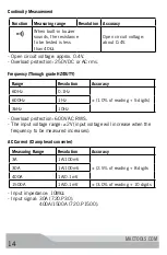 Preview for 14 page of MAC TOOLS EM720T Instruction Manual