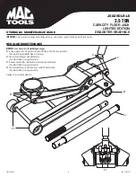 Preview for 6 page of MAC TOOLS JSA350LR-LE Owner'S Manual