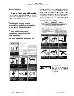 Preview for 3 page of MAC TOOLS LFMR6 Installation, Operation And Maintenance Manual