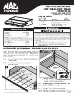 Preview for 3 page of MAC TOOLS MBD100B Assembly Instructions Manual