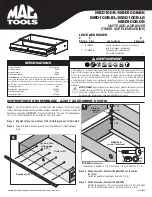 Preview for 5 page of MAC TOOLS MBD100B Assembly Instructions Manual