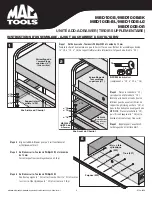 Preview for 6 page of MAC TOOLS MBD100B Assembly Instructions Manual